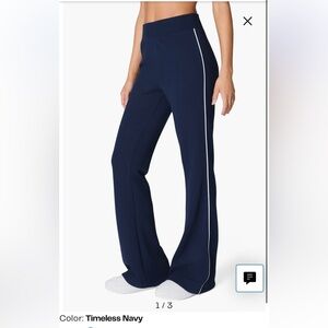 SPANX Timeless Navy Wide Leg Pants